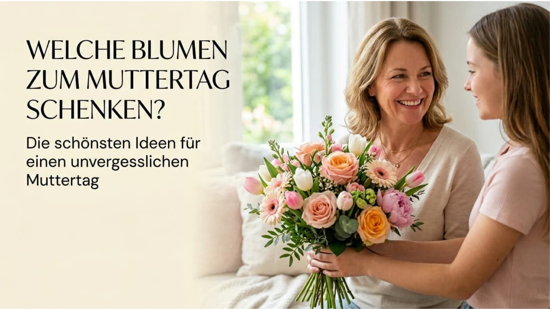 Welche Blumen zum Muttertag schenken? Die schönsten Ideen für einen unvergesslichen Muttertag Welche Blumen zum Muttertag schenken? Die schönsten Ideen für einen unvergesslichen Muttertag