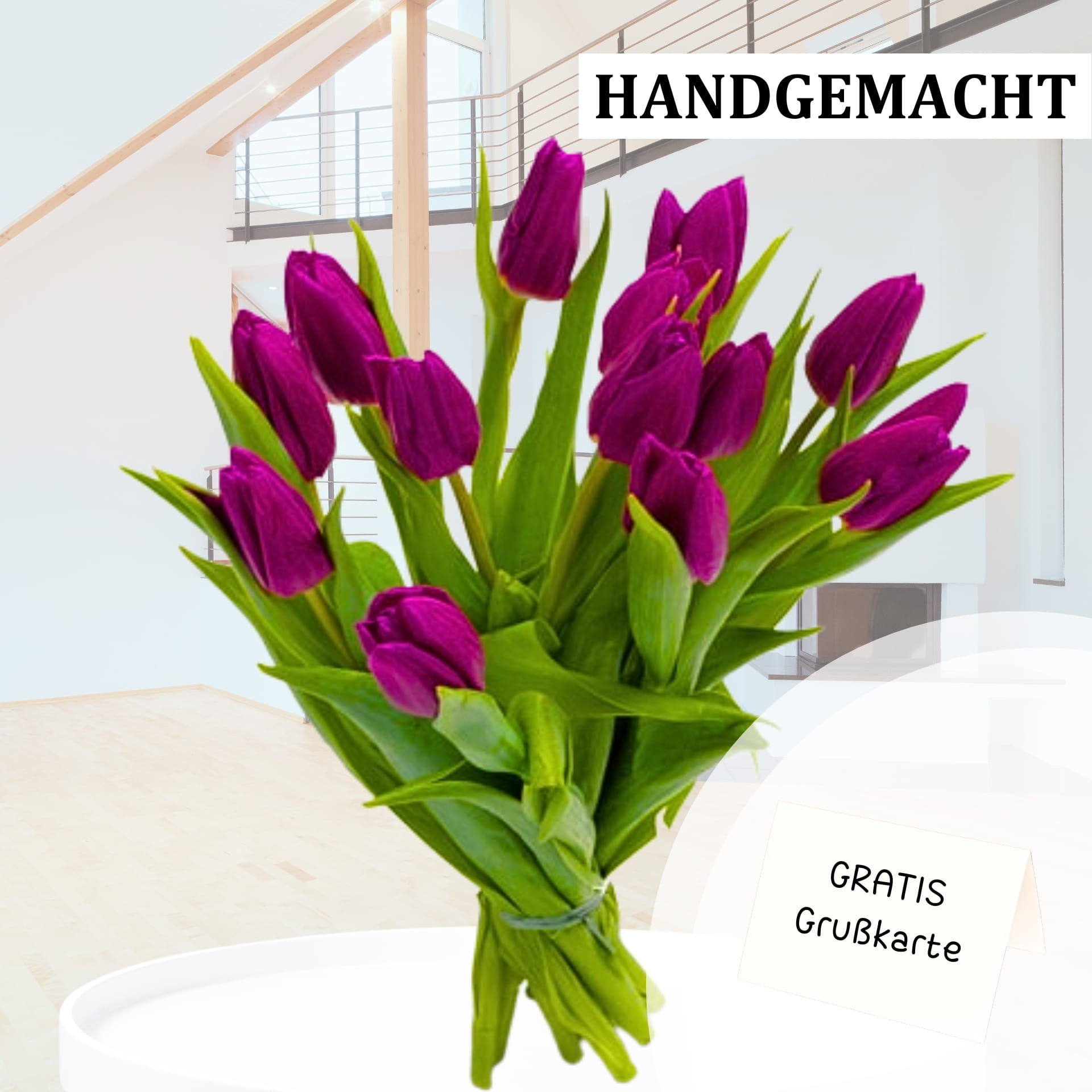 Tulpenstrauß Lila Tulpenzauber Tulpenstrauß Lila Tulpenzauber