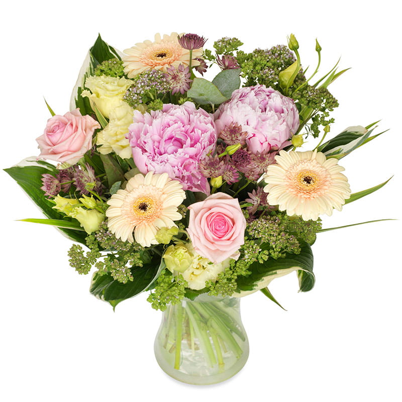pfingstrosenstrauss-online-versenden Pfingstrosenstrauß in pastellfarben bestellen