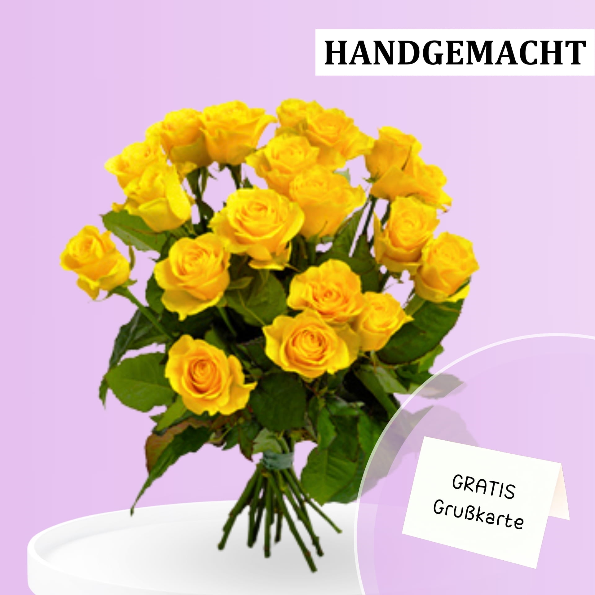 Strauß aus gelben Rosen Strauß aus gelben Rosen