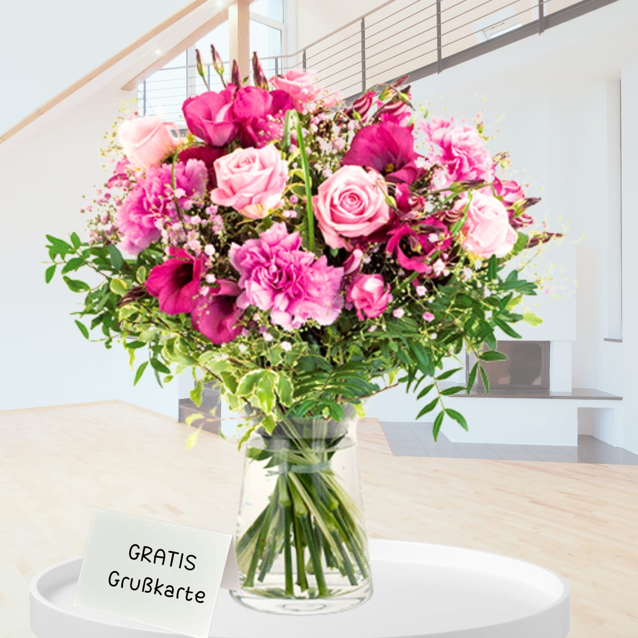 Blumen verschicken - Traumhaftes Rosa