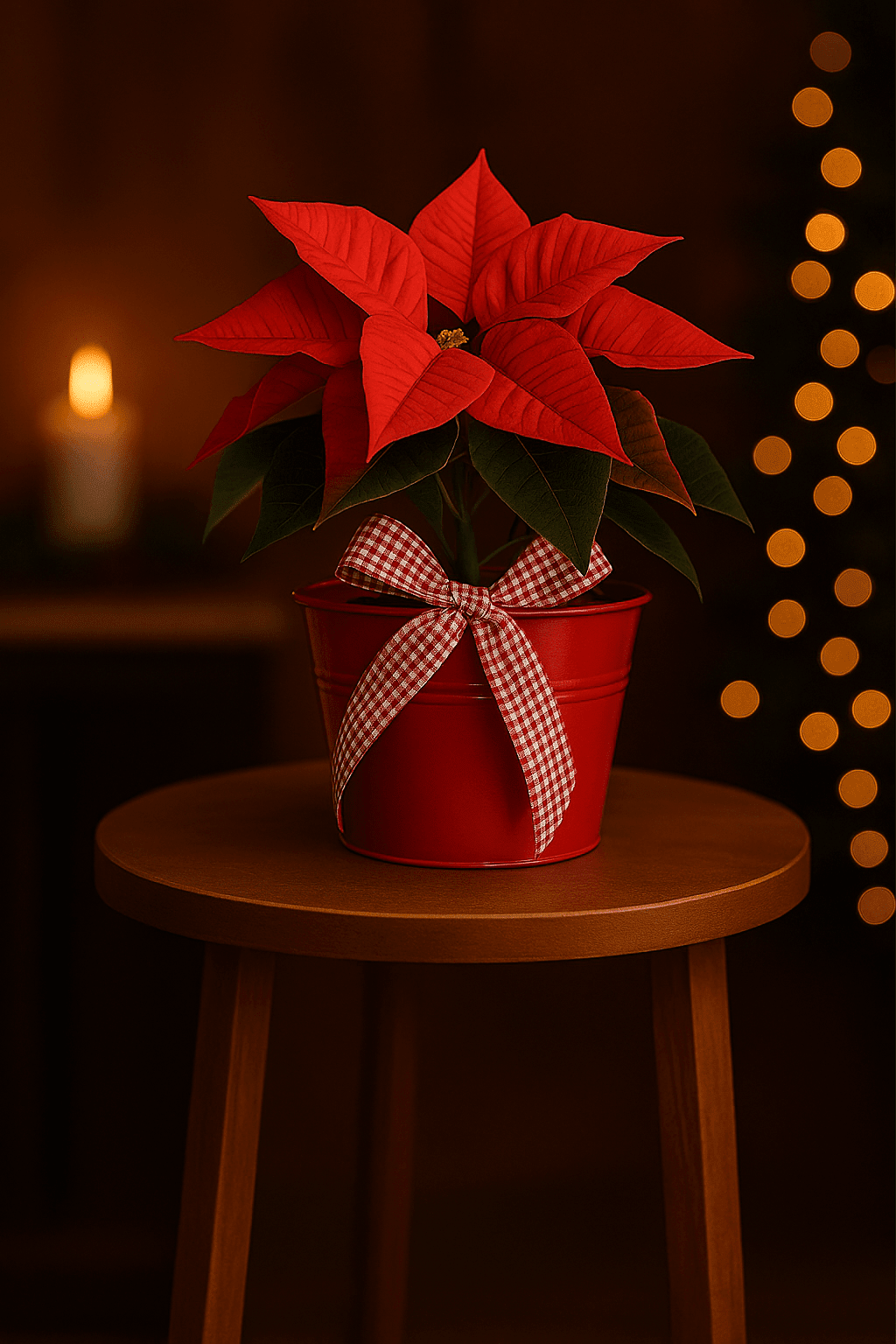 Roter Weihnachtsstern