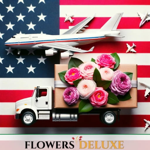 Schneller Blumenversand in die USA: FLOWERS DELUXE garantiert dank Floristen pünktliche Lieferung und höchste Qualität Ihrer Blumenbestellung