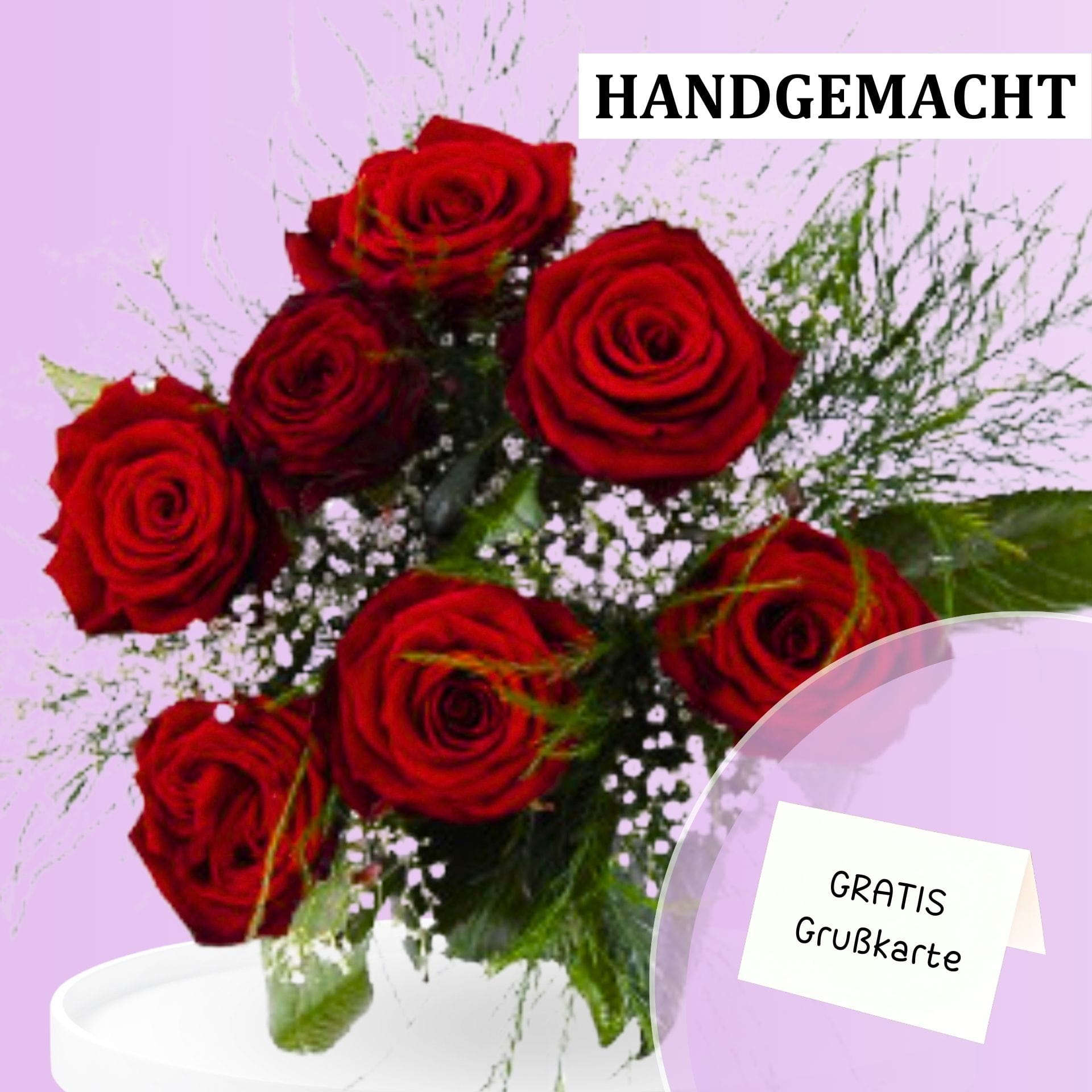 Rosenstrauß in rot Rosenstrauß in rot