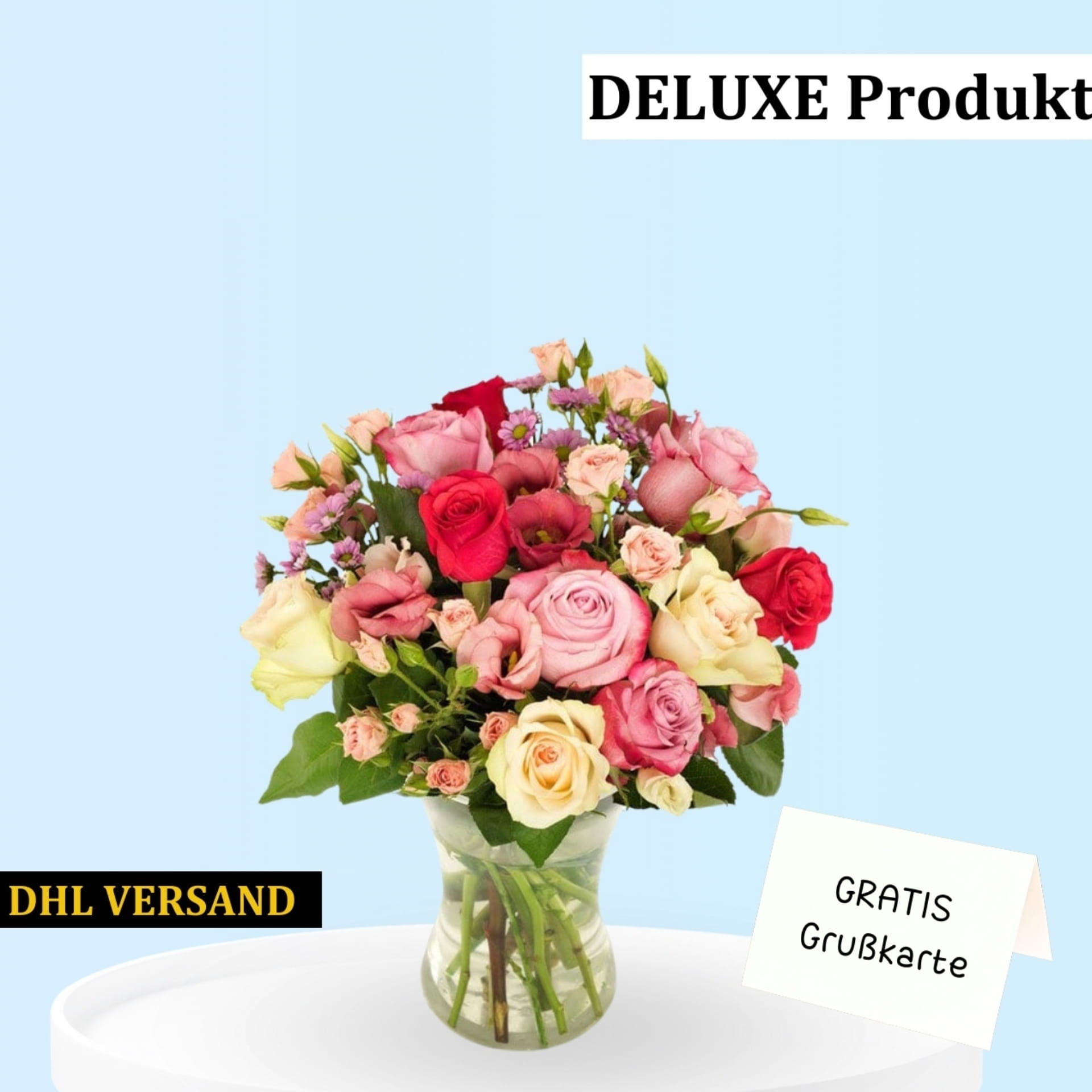 Rosenfreude-Blumenstrauss-versenden-in-pink Rosenfreude Blumenstrauss versenden in pink standard Version