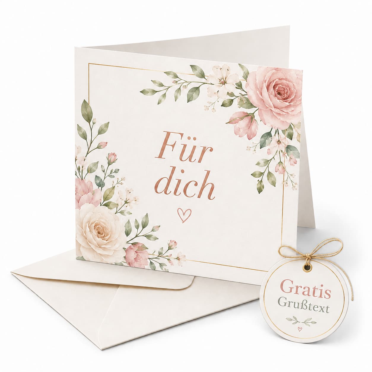 Gratis Standard-Grußkarte