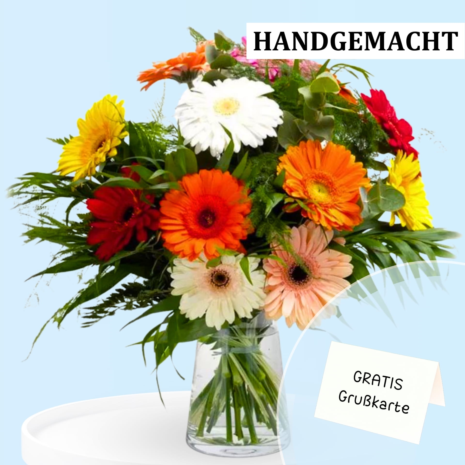 Bunter Gerberastrauss-per-post-bestellen
