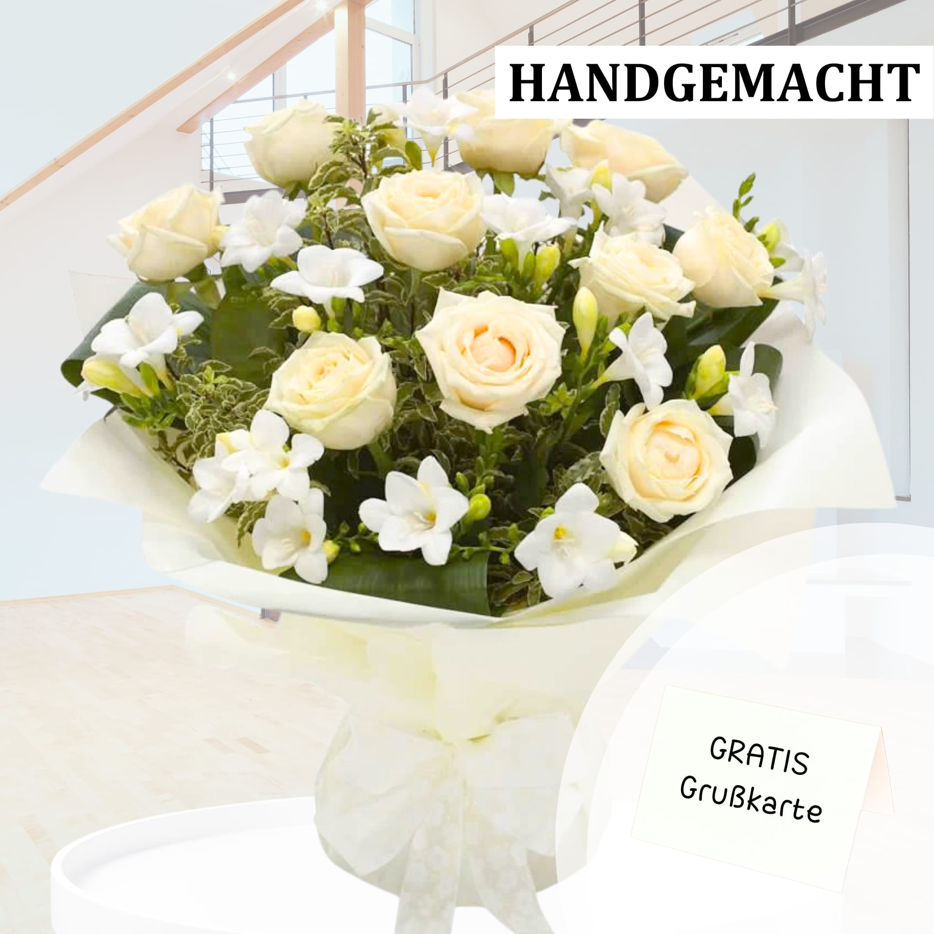 Blumenstrauß Weiße Herrlichkeit Blumenstrauß Weiße Herrlichkeit