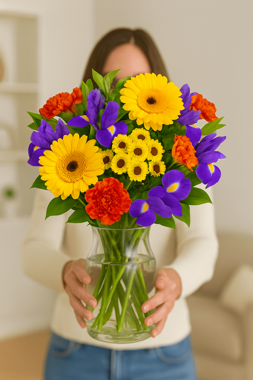 Blumenstrauß Geburtstagsgruß