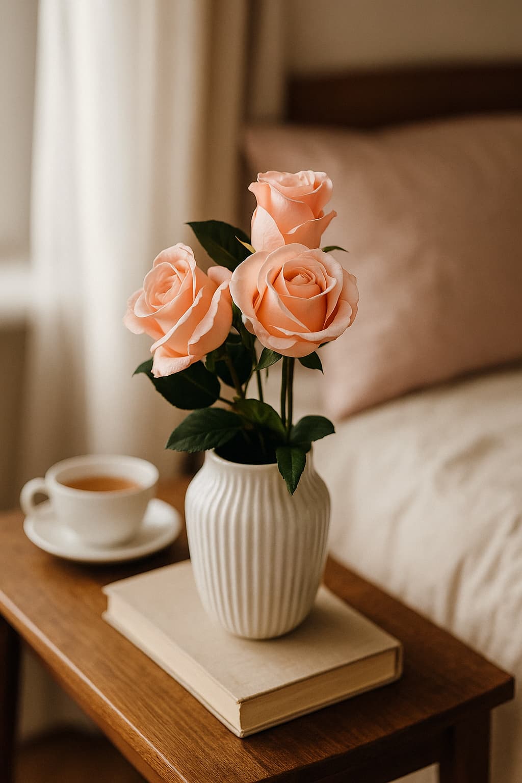 Drei Pinke Rosen - Ein Hauch von Zuneigung Drei Pinke Rosen - Ein Hauch von Zuneigung