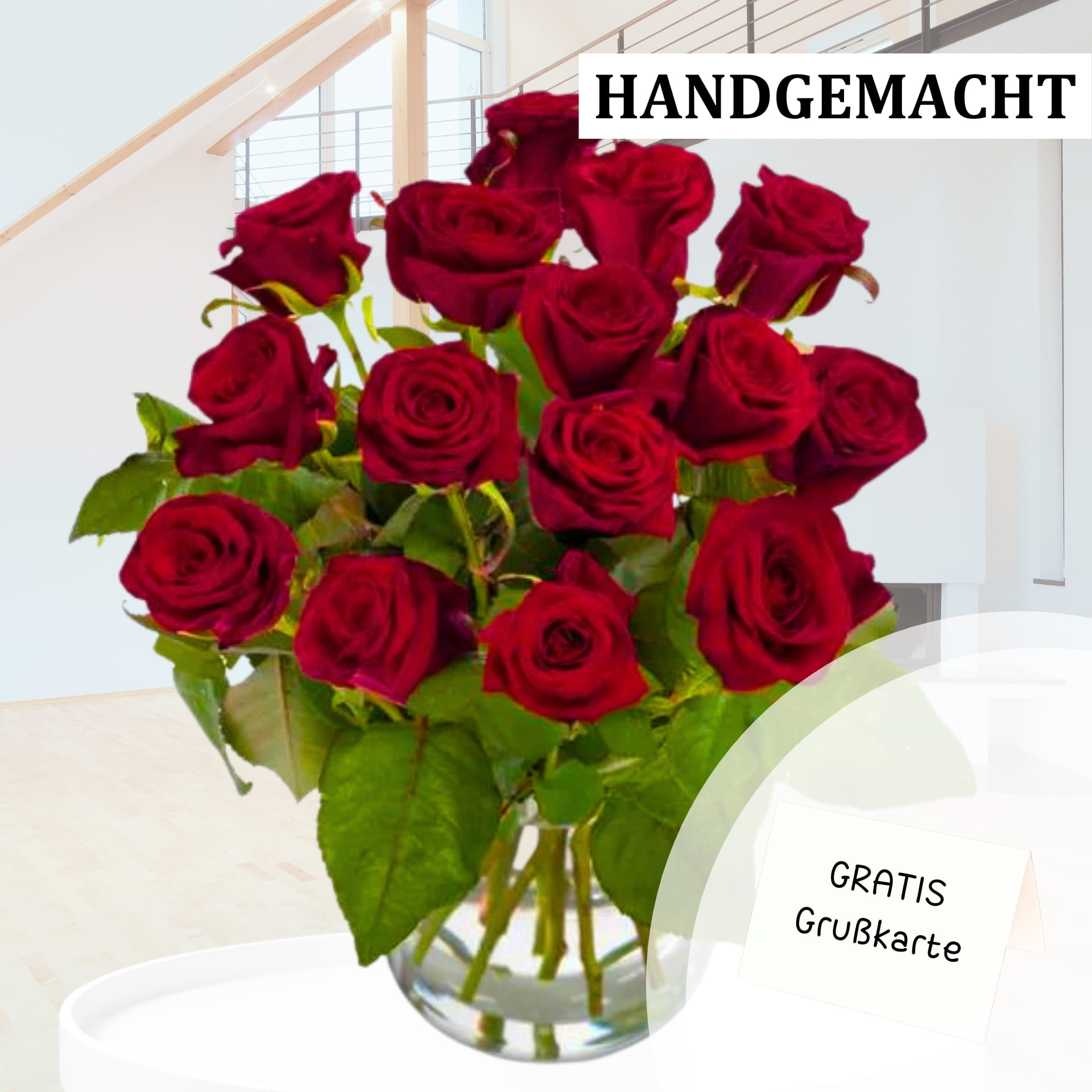 Herzensbrecher - Strauß rote Rosen Herzensbrecher - Strauß rote Rosen