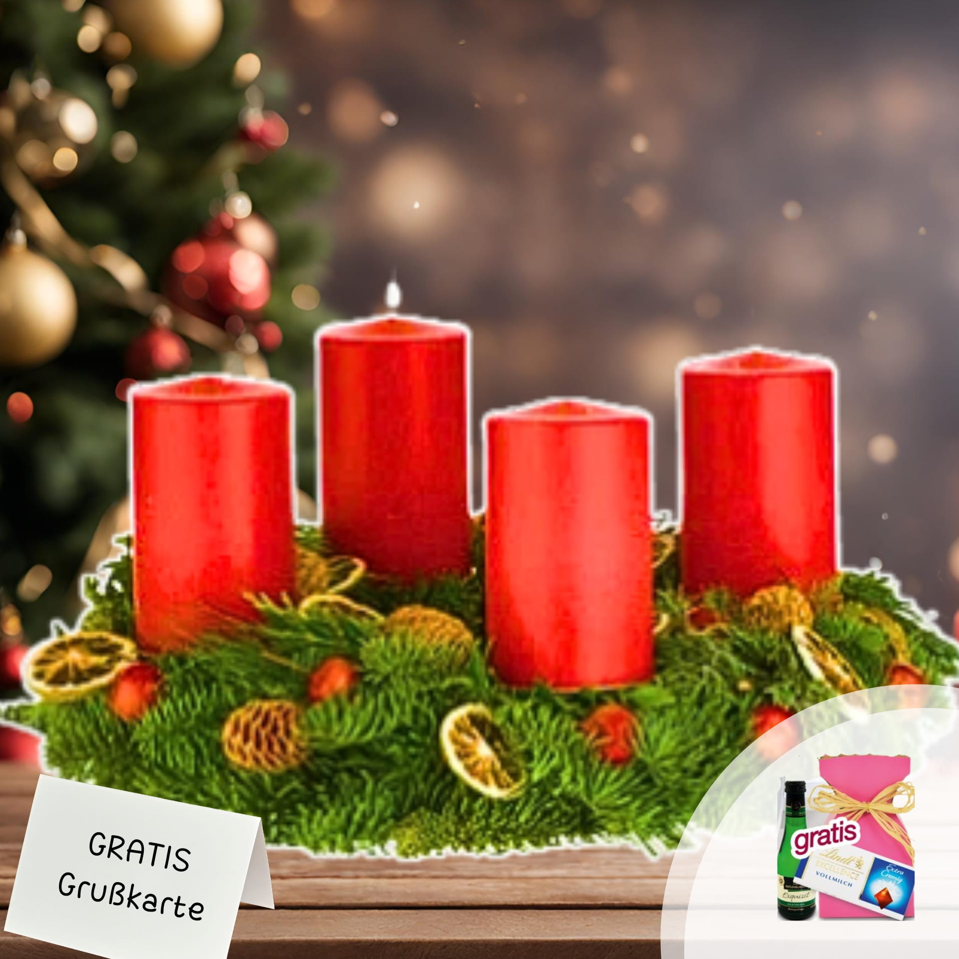 tempadventskranz-in-rot-verschicken-min Adventskranz rot bestellen