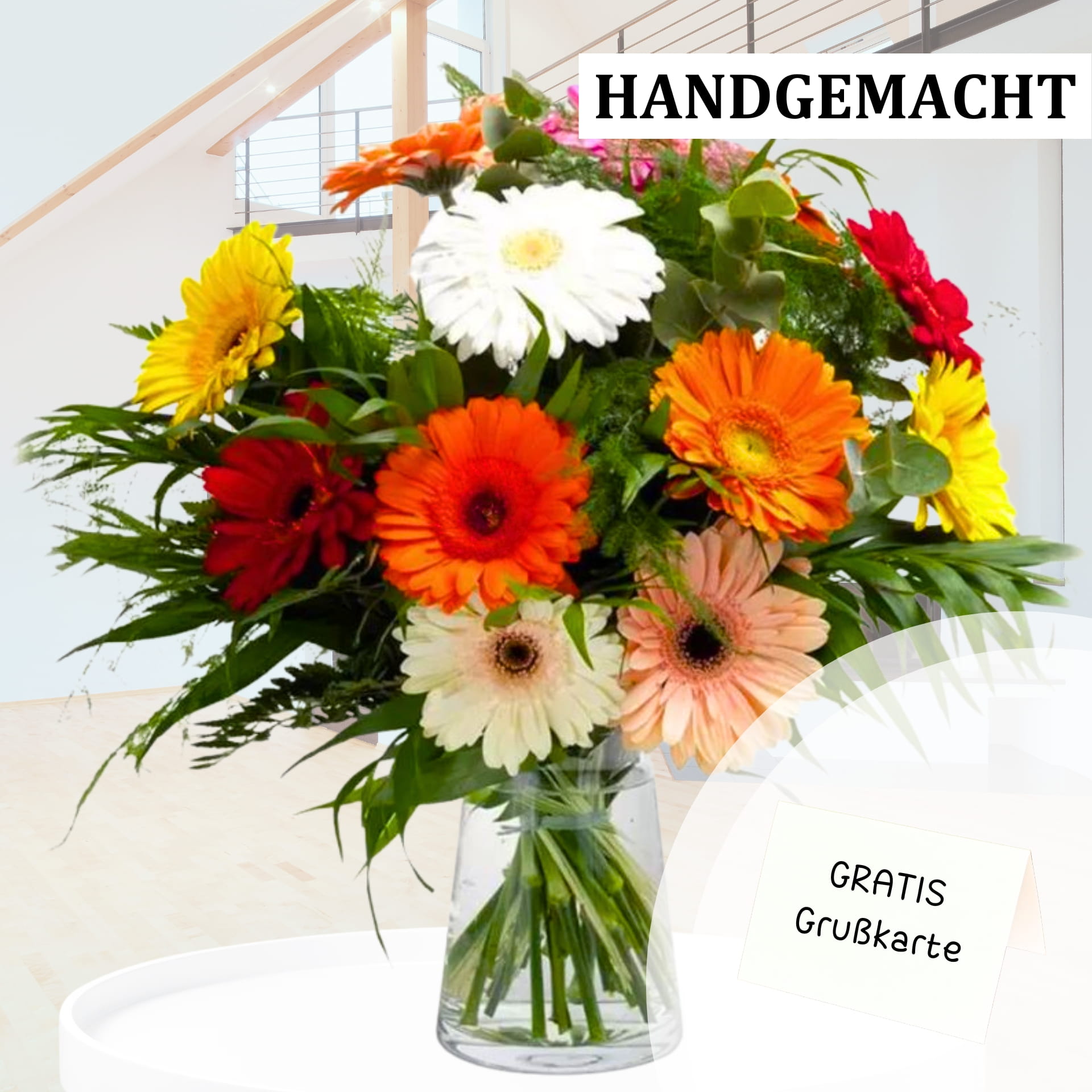 Bunter Gerberastrauß Bunter Gerberastrauß